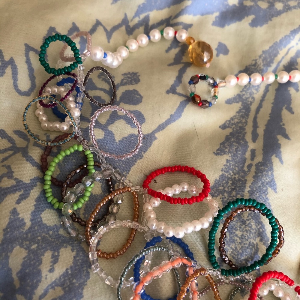 Anthropologie Colorful Beaded Necklace - Picture 2 of 6